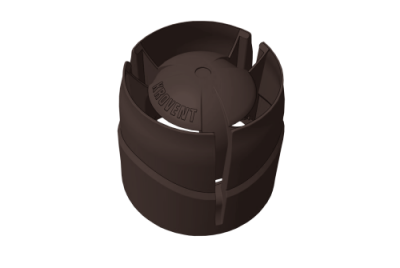 Колпак Krovent Hupcap 110 new коричневый