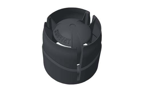 Колпак Krovent Hupcap 110 new серый — 1