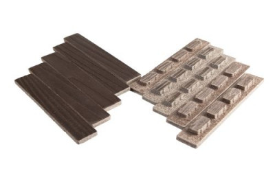 Комплект заглушек для доски ДПК Grand Line 3D Винтаж 150х25мм (упаковка 10шт) Венге