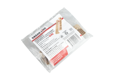 Комплект заглушек для ступени ДПК Grand Line 3D Винтаж 170х25мм (правая+левая) Орех