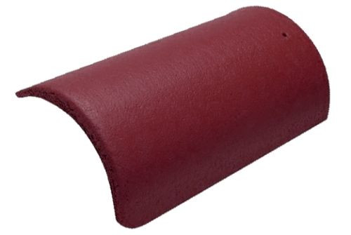 Коньковая черепица без зажима Braas Франкфуртская/Янтарь/Таунус вишня — 1