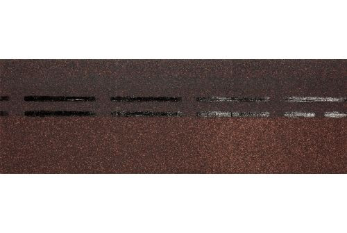 Коньково-карнизная черепица Docke Pie Standart коричневый — 1