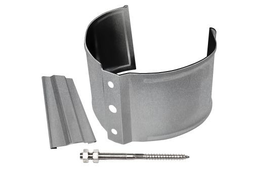 Кронштейн трубы на кирпич GL ZN 90 мм Zn цинк — 1