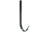 Крюк длинный GL PE 125 мм RAL 7024 мокрый асфальт, миниатюра — 1