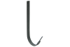 Крюк длинный GL PE Matt 125 мм RAL 7024 мокрый асфальт, миниатюра — 0