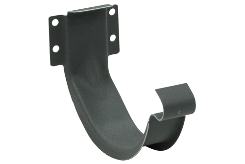 Крюк короткий GL PE Matt 125 мм RAL 7024 мокрый асфальт — 1