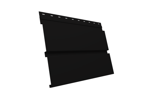 Квадро брус 0,45 Drap-double TX с пленкой RAL 9005 черный — 1