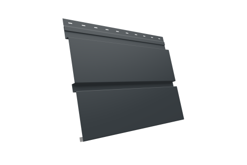 Квадро брус 0,45 Drap с пленкой RAL 7016 антрацитово-серый — 1