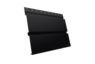 Квадро брус 0,5 Satin Matt с пленкой RAL 9005 черный