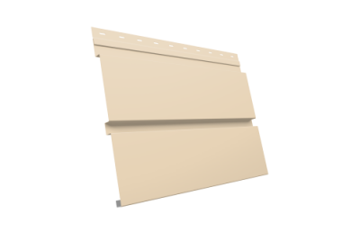 Квадро брус 0,5 Satin с пленкой RAL 1015 светлая слоновая кость