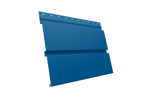 Квадро брус 0,5 Satin с пленкой RAL 5005 сигнальный синий — 1