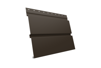 Квадро брус 0,5 Satin с пленкой RR 32 темно-коричневый