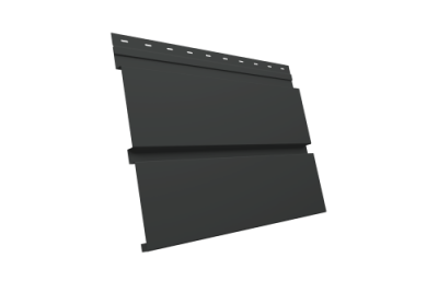 Квадро брус 0,5 Velur X с пленкой RAL 7016 антрацитово-серый