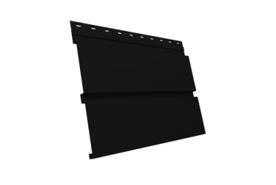 Квадро брус 0,5 Velur X с пленкой RAL 9005 черный