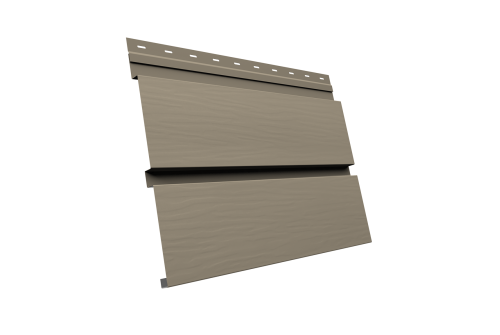 Квадро брус 3D 0,5 Satin с пленкой RAL 1015 светлая слоновая кость — 1