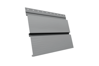 Квадро брус 3D 0,5 Satin с пленкой RAL 7004 сигнальный серый