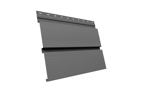 Квадро брус 3D 0,5 Satin с пленкой RAL 9006 бело-алюминиевый — 1