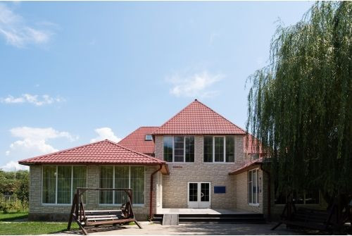 Металлочерепица Классик ("Classic") v01 0,5 Satin RAL 3005 красное вино — 3