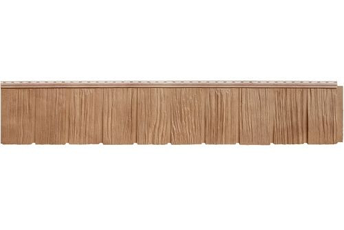 Панель ЯФАСАД Grand Line Сибирская дранка Classic янтарь — 1