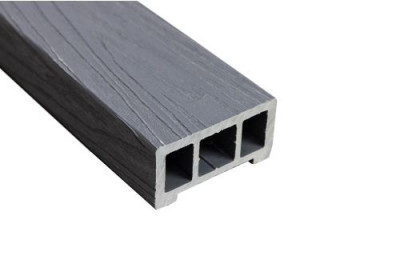 Перила ДПК Grand Line 3D 91х45 Темно-серый 3м