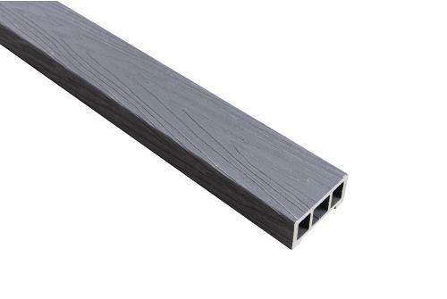 Перила ДПК Grand Line 3D 91х45 Темно-серый 3м — 1