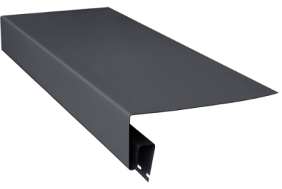 Планка приоконная широкая 7/8'' Grand Line Decor Premium Acryl графит (3,0м)