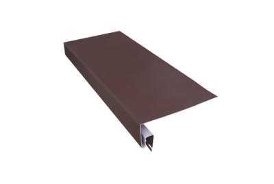 Планка приоконная широкая 7/8'' Grand Line Decor Premium Acryl темный дуб (3,0м)