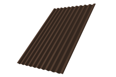 Профнастил С21R 0,45 Drap TwinColor RAL 8017 шоколад