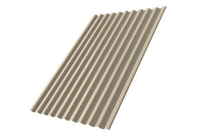 Профнастил С21R 0,45 Drap TX RAL 1015 светлая слоновая кость