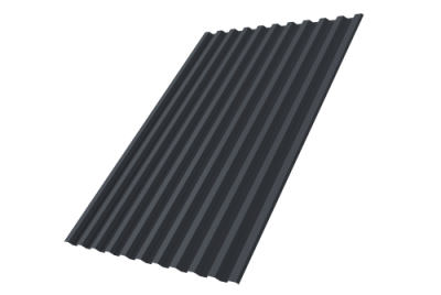 Профнастил С21R 0,5 Satin Matt TX RAL 7024 мокрый асфальт