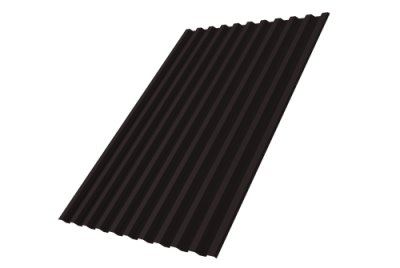 Профнастил С21R Grand Line 0,5 PurPro RAL 9005 черный