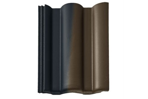 Рядная черепица Braas Таунус антик темно-коричневый — 1