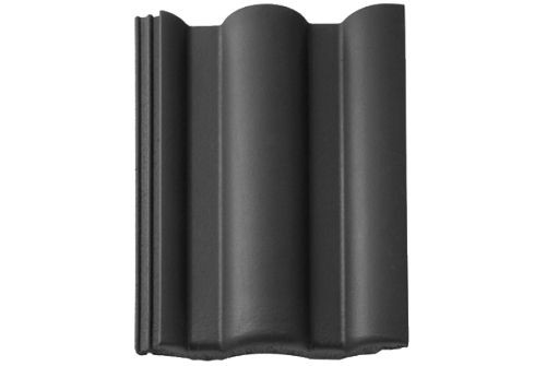 Рядная черепица Braas Таунус графит — 1