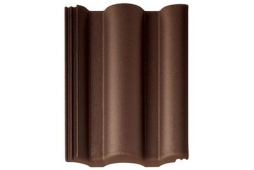 Рядная черепица Braas Таунус темно-коричневый — 1