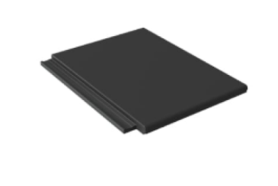 Рядная черепица Braas Тегалит черный