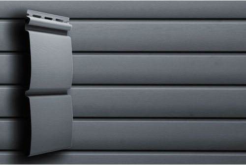 Сайдинг Блок-хаус Grand Line Acryl графит (3,0м) — 1