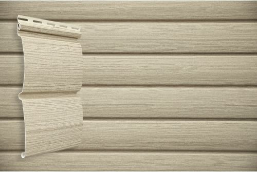 Сайдинг Блок-хаус Grand Line Tundra ясень (3,0м) — 1