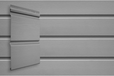 Сайдинг Double-брус Grand Line Standart серый (3,0м)