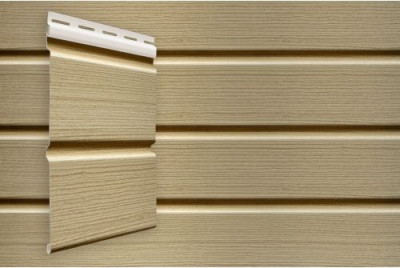 Сайдинг Double-брус Grand Line Tundra ясень (3,0м)