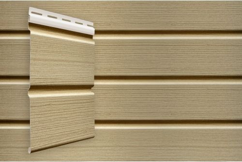 Сайдинг Double-брус Grand Line Tundra ясень (3,0м) — 1