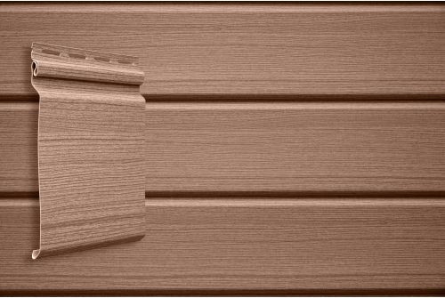 Сайдинг Natural-брус Grand Line Tundra рябина (3,0м) — 1