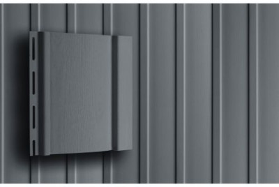 Сайдинг Вертикальный Grand Line Acryl графит (3,0м)