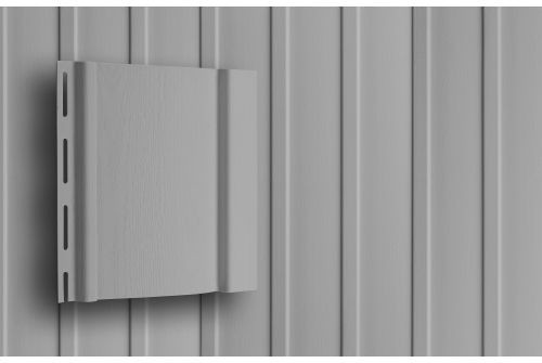 Сайдинг Вертикальный Grand Line Standart серый (3,0м) — 1