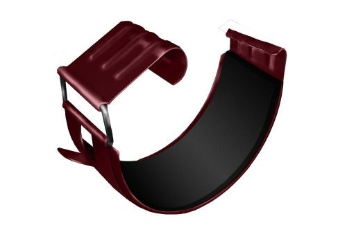 Соединитель желоба GL PE 125 мм RAL 3005 красное вино — 1