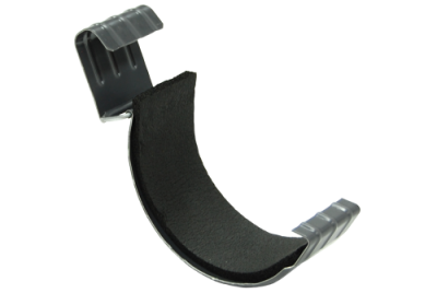 Соединитель желоба GL PE 125 мм RAL 7024 мокрый асфальт