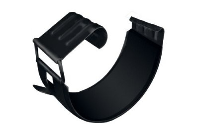 Соединитель желоба GL PE Matt 125 мм RAL 9005 черный