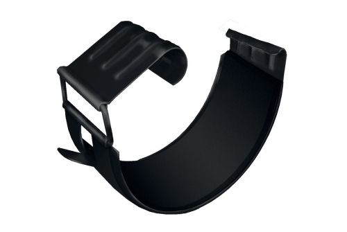 Соединитель желоба GL PE Matt 125 мм RAL 9005 черный — 1