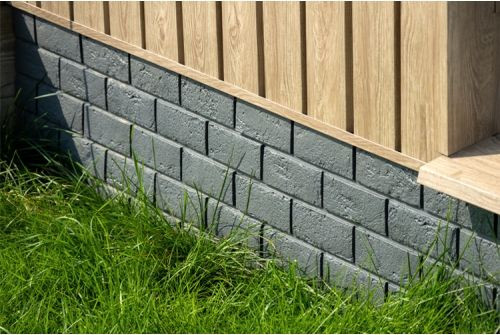 Фасадная панель Grand Line Состаренный кирпич Classic серый — 2