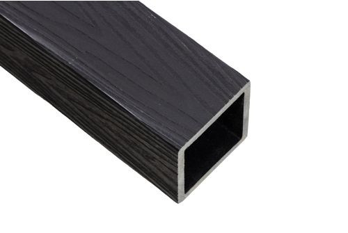 Столб ограждения ДПК Grand Line 3D 100х100мм Графит 3м — 2