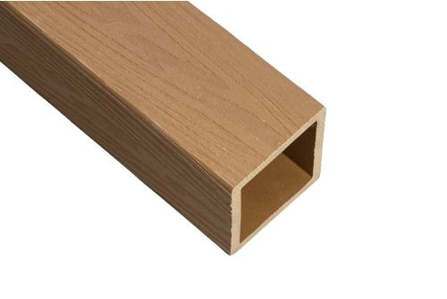 Столб ограждения ДПК Grand Line 3D 100х100мм Орех 3м — 2